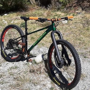 2021 Rocky Mountain Bicycles Growler Green, Black, and Orange