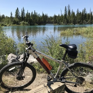 2005 Specialized Rockhopper Pro Disc Silver, gray or bare metal