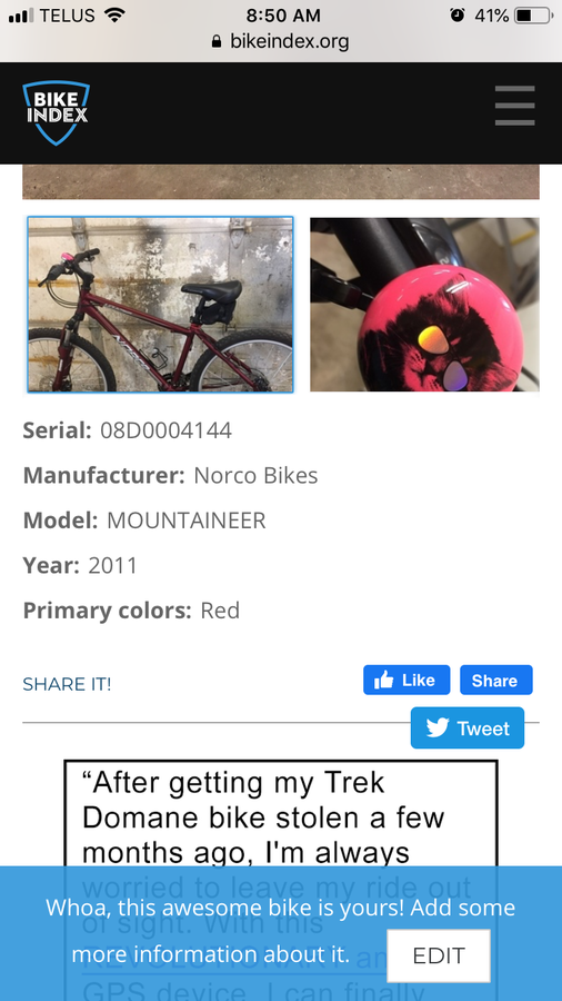 Bike photo