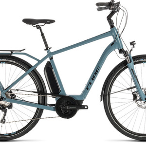 2019 Cube Town Sport Hybrid Pro 500 Blue and Black