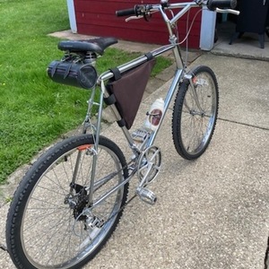 1985 Raleigh Mountain Tour 'Teton' Silver, gray or bare metal
