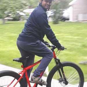 2019 CCM 071-1714-6 trail behind (half bike) Red