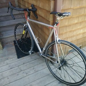 1987 Litespeed unknown Silver, gray or bare metal