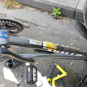 Decathlon RIVERSIDE 500 C1 Silver, gray or bare metal and Red