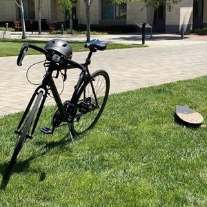 No Manufacturer Markings Not listed. Touring Bike Black