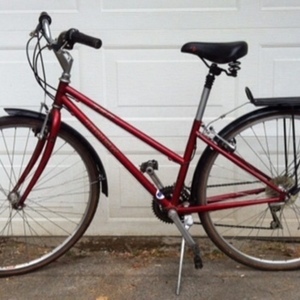 1980 Trek cherry red vintage woman's approx 1980's Red