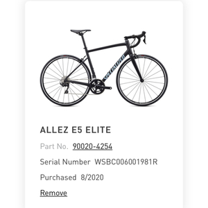 2020 Specialized Allez elite Black