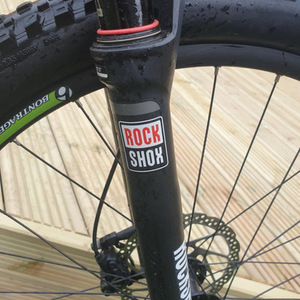 2015 Trek Remedy 7 Silver, gray or bare metal and Green