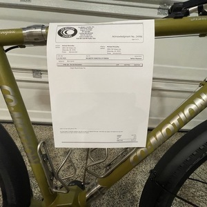 2021 Co-Motion Siskiyou Green and Silver, gray or bare metal