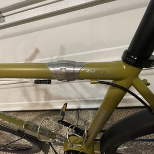 2021 Co-Motion Siskiyou Green and Silver, gray or bare metal