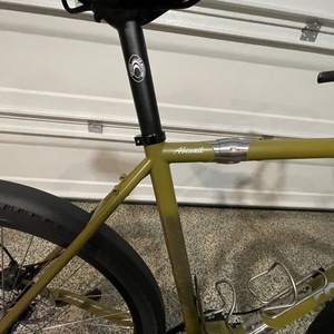 2021 Co-Motion Siskiyou Green and Silver, gray or bare metal