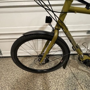 2021 Co-Motion Siskiyou Green and Silver, gray or bare metal