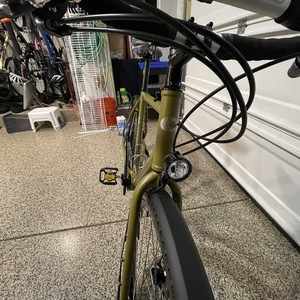 2021 Co-Motion Siskiyou Green and Silver, gray or bare metal