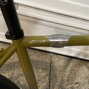 2021 Co-Motion Siskiyou Green and Silver, gray or bare metal