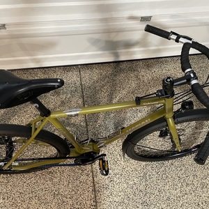 2021 Co-Motion Siskiyou Green and Silver, gray or bare metal