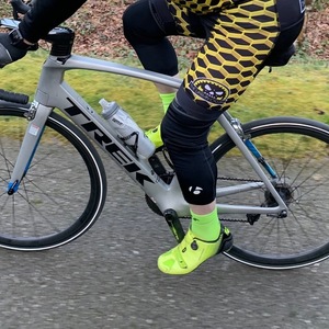 2018 Tree Madone 9.5 Silver, gray or bare metal