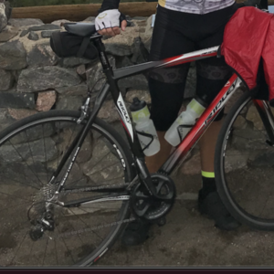 2009 Ridley Damocles Red, Black, and White