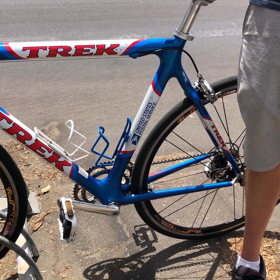 Trek Blue Frame Trek