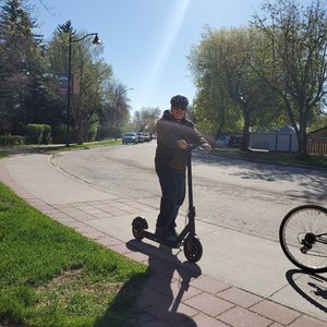 2020 Ninebot Max-G30 personal mobility device (electric scooter, skateboard, unicycle, etc) Black