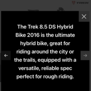 2021 Trek Dule sport White