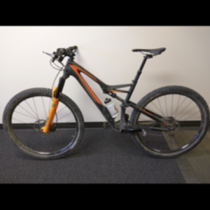 2021 Specialized Stumpjumper Silver, gray or bare metal and Orange