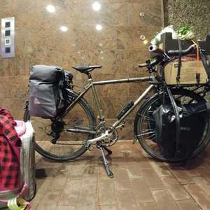 2016 Custom 26in Mountain Bike Touring Silver, gray or bare metal