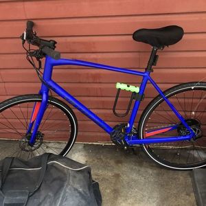 2018 Specialized Sirrus Disc Men's, Acid Rocket Black, XL Blue