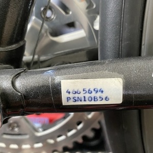 1985 Peugeot PSN 10 Mont-Cenis Black, Orange, and Yellow or Gold