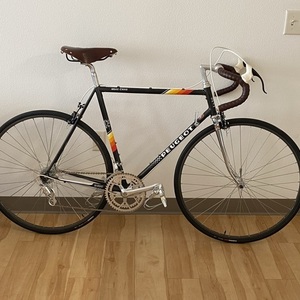 1985 Peugeot PSN 10 Mont-Cenis Black, Orange, and Yellow or Gold