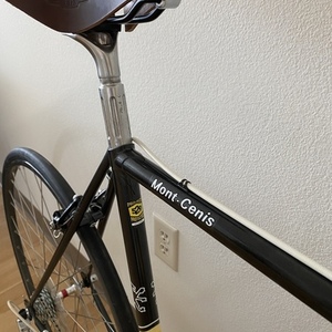 1985 Peugeot PSN 10 Mont-Cenis Black, Orange, and Yellow or Gold