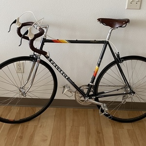 1985 Peugeot PSN 10 Mont-Cenis Black, Orange, and Yellow or Gold