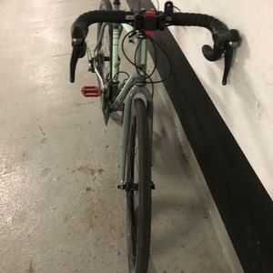 2018 MEC Cote Blue and Silver, gray or bare metal