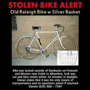 1960 Raleigh Sprite White