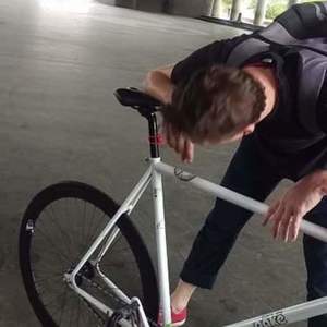 2014 Pake Rum Runner Track frameset White