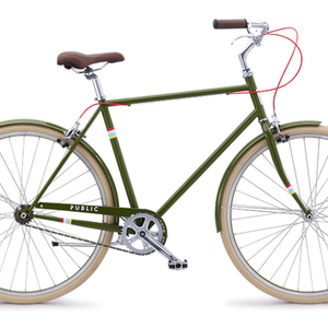 2015 PUBLIC bikes V1 Green and Black