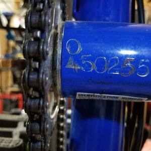 Worksman Cycles tandem Blue