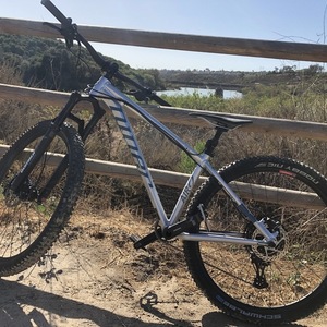2020 Niner Air 9 Silver, gray or bare metal