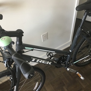 2018 Trek Silver, gray or bare metal