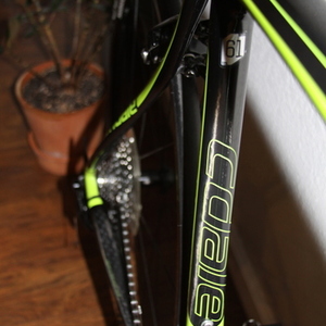 2015 Cannondale Synapse Black and Green