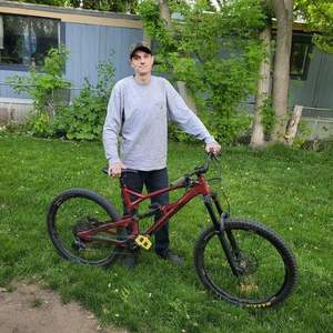 2019 Nukeproof Mega Red and Black