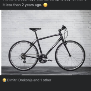 2018 Trek FX-1 model #547966 Black