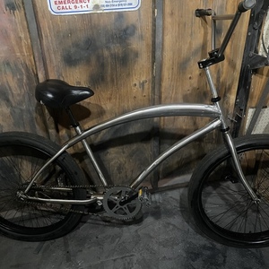HBBC mens standard single speed Silver, gray or bare metal