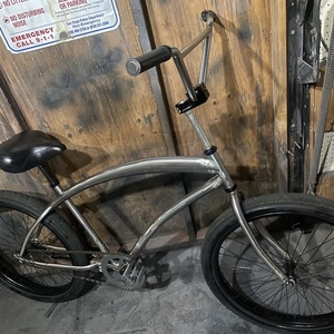 HBBC mens standard single speed Silver, gray or bare metal