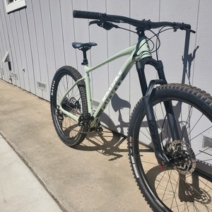 2021 Giant Fathom 1 29ers Silver, gray or bare metal