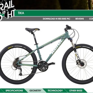 kona tika women's mountain bike
