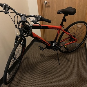 Hyper 26” Wheels Black and Red