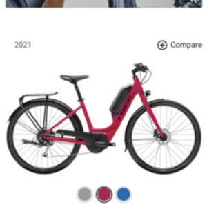 2021 Trek Verve + Lowstep US Red