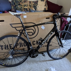 2012 Specialized S-Works Tarmac SL4 Black and White