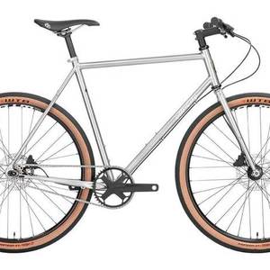 2021 All City Super Professional Single Speed Silver, gray or bare metal