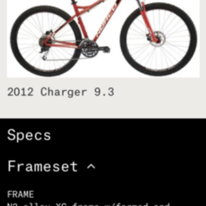 2012 Norco Bikes Charger Red